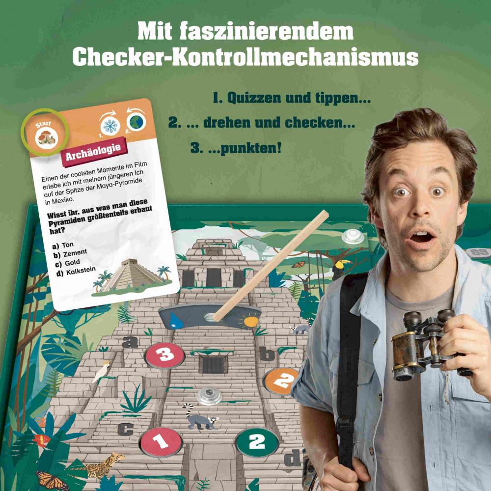 64 Karten Ravensburger Kinderspiel Checker Tobi - Das große Abenteuer-Quiz 24904
