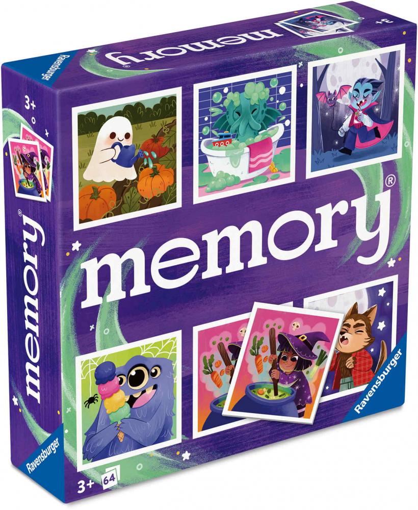 64 Karten Ravensburger Kinderspiel Kartenlegespiel memory Grusel 24938