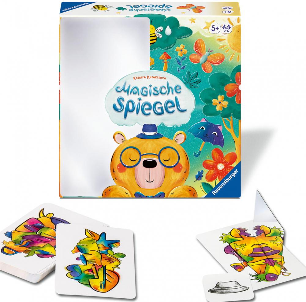 Ravensburger Kinderspiel Lustige Kinderspiele Logikspiel Magische Spiegel 24948