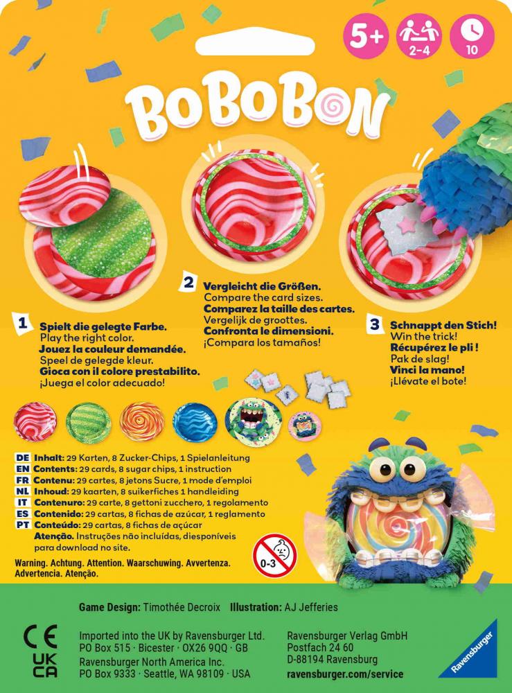 Ravensburger Kartenspiel Kartenspiel Bo Bo Bon 25054