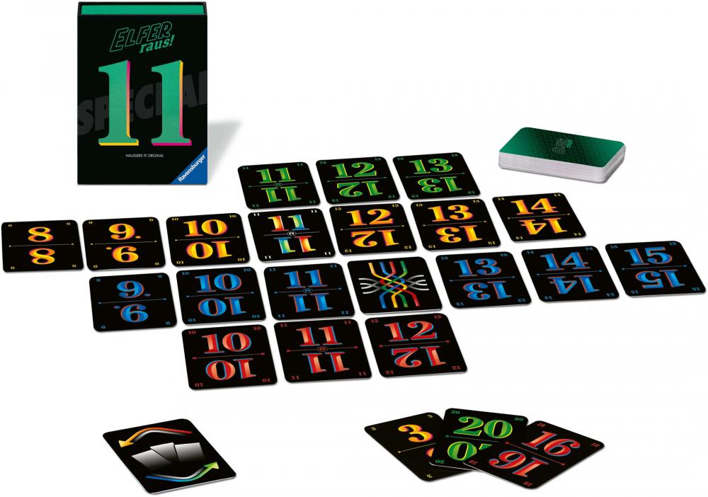 Ravensburger Kartenspiel Kartenspiel Elfer raus! Special Edition 25064