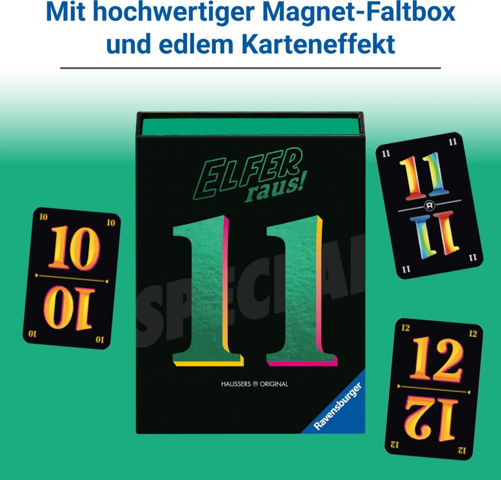 Ravensburger Kartenspiel Kartenspiel Elfer raus! Special Edition 25064