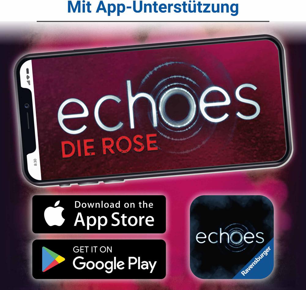 Ravensburger Familienspiel Audiospiel echoes Die Rose 25102