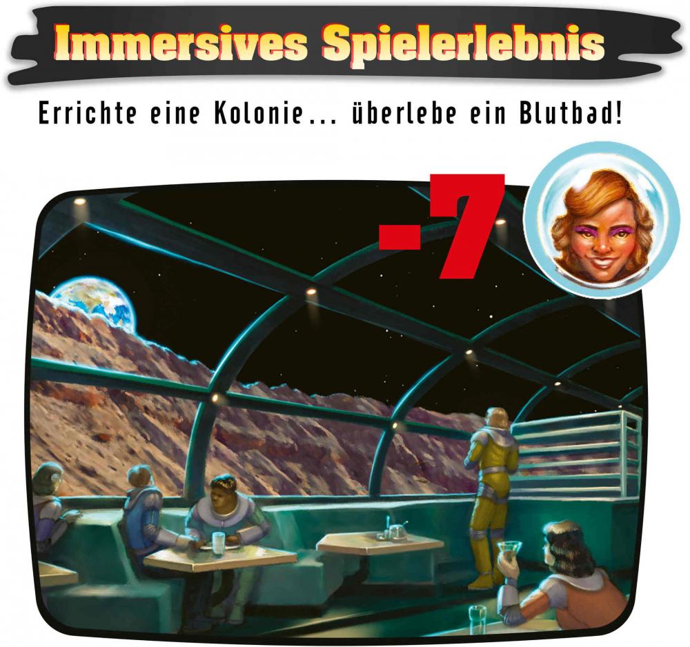 Ravensburger Familienspiel Alea Strategiespiel Moon Colony Bloodbath 25161