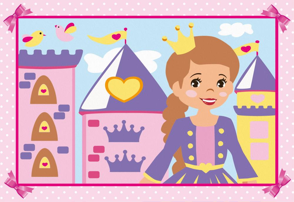 Ravensburger Malen nach Zahlen Junior Kleine Prinzessin 25878