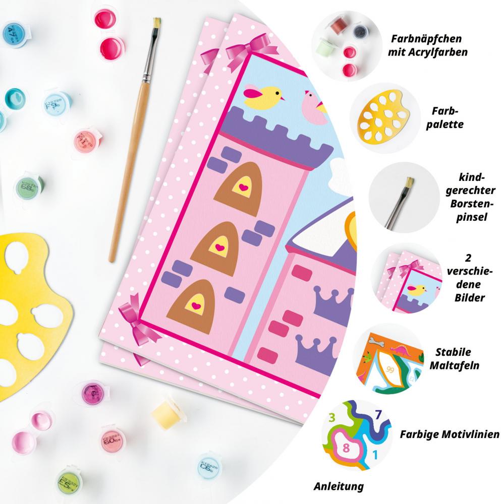 Ravensburger Malen nach Zahlen Junior Kleine Prinzessin 25878