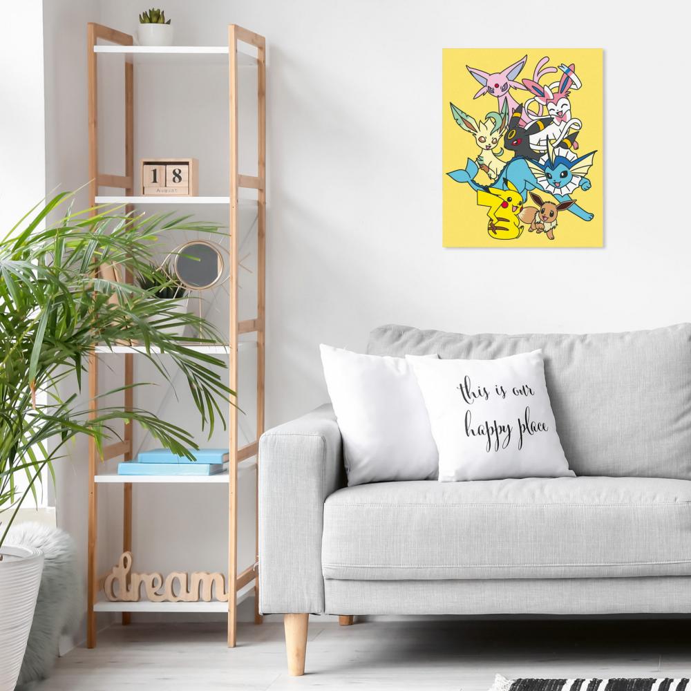 Ravensburger Malen nach Zahlen CREART Trend Serie C Eevee Evolutions 25897