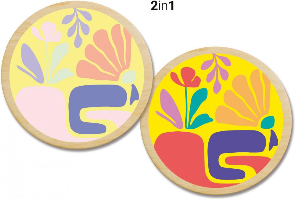 Ravensburger Malen nach Zahlen CREART Wooden Organische Schwingungen 25921