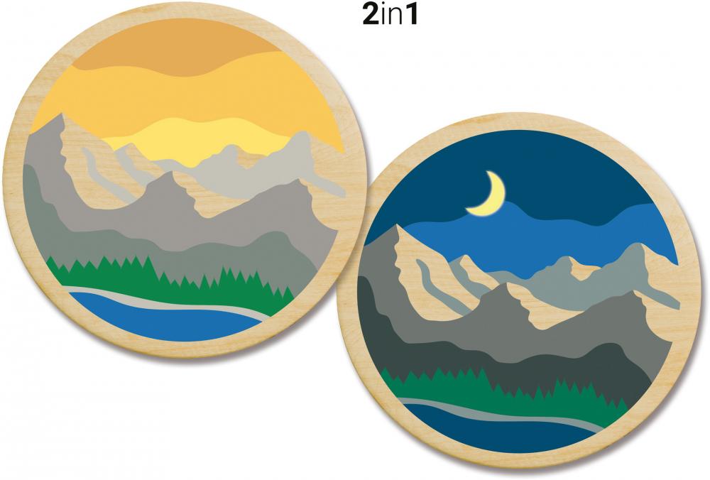 Ravensburger Malen nach Zahlen CREART Wooden Mountains 25923
