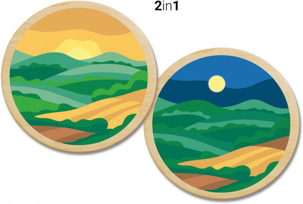 Ravensburger Malen nach Zahlen CREART Wooden Hills 25925