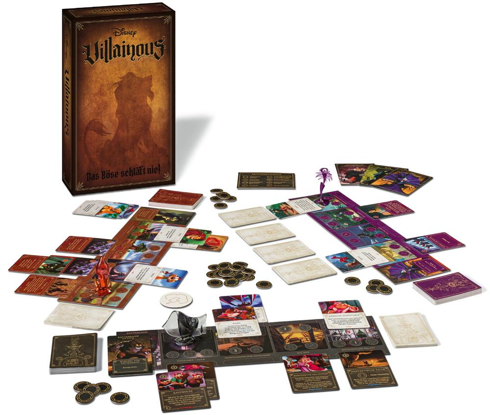 Ravensburger Familienspiel 2. Erweiterung Disney Villainous Das Böse schläft nie! 26891