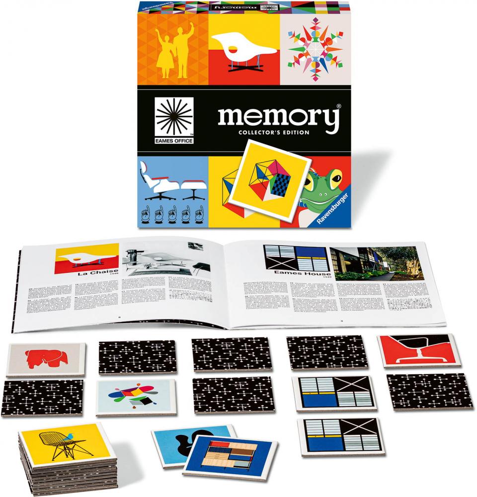 48 Karten Ravensburger Kinderspiel Kartenlegespiel Collector's memory EAMES 27377