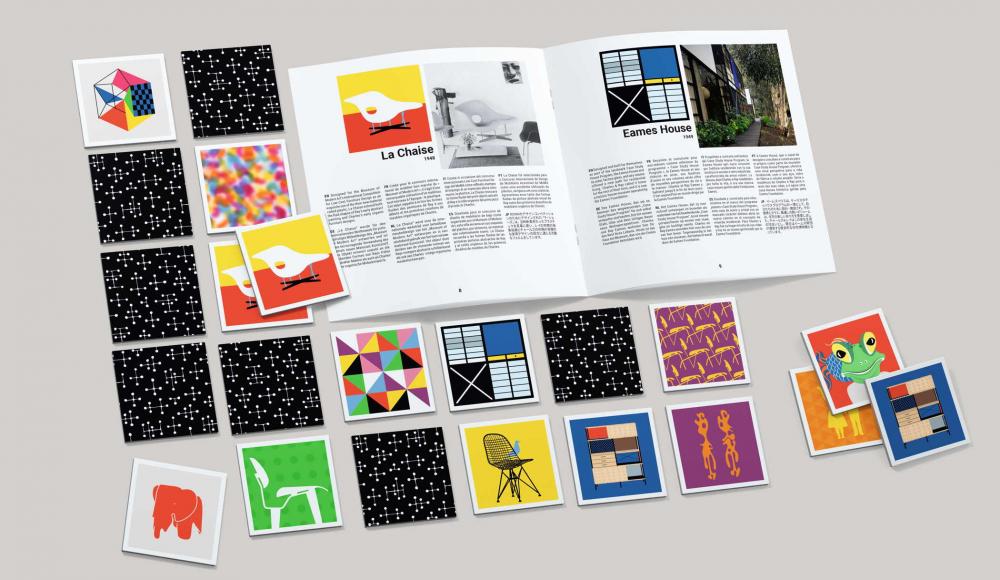 48 Karten Ravensburger Familienspiel Kartenlegespiel memory EAMES 27377