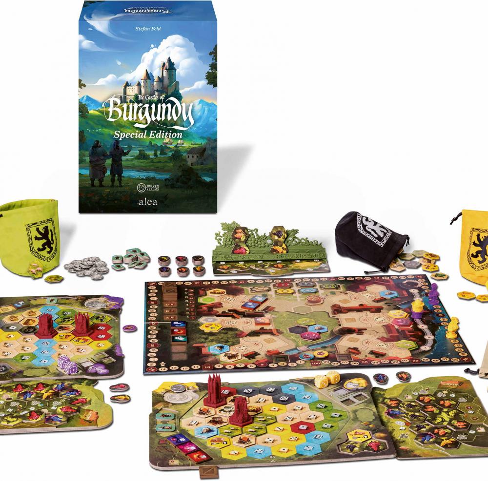 Ravensburger Familienspiel Strategiespiel The Castles of Burgundy - Special Edition 27564