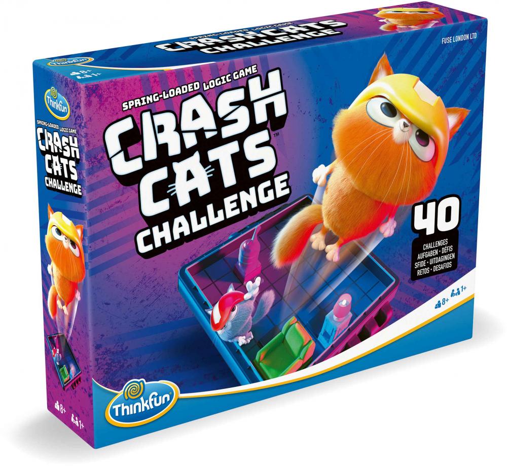 Thinkfun Kinderspiel Logikspiel Crash Cats Challenge 76650