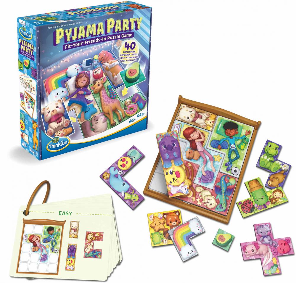 Thinkfun Kinderspiel Logikspiel Pyjama Party 76651