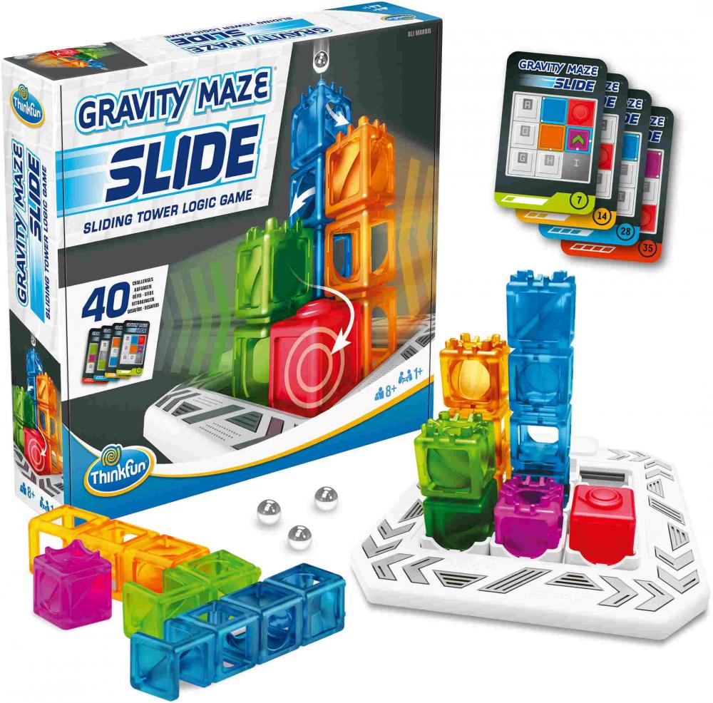 Thinkfun Familienspiel Logikspiel Gravity Maze Slide 76685
