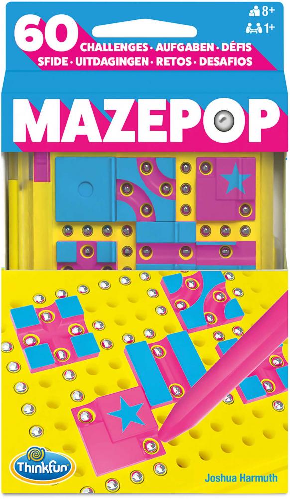 Thinkfun Familienspiel Logikspiel MAZEPOP 76691