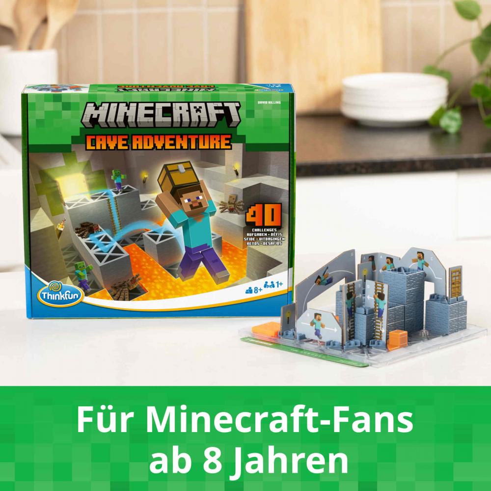 Thinkfun Familienspiel Logikspiel Minecraft Cave Adventure 76700