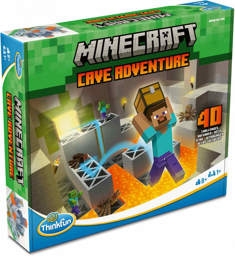 Thinkfun Familienspiel Logikspiel Minecraft Cave Adventure 76700