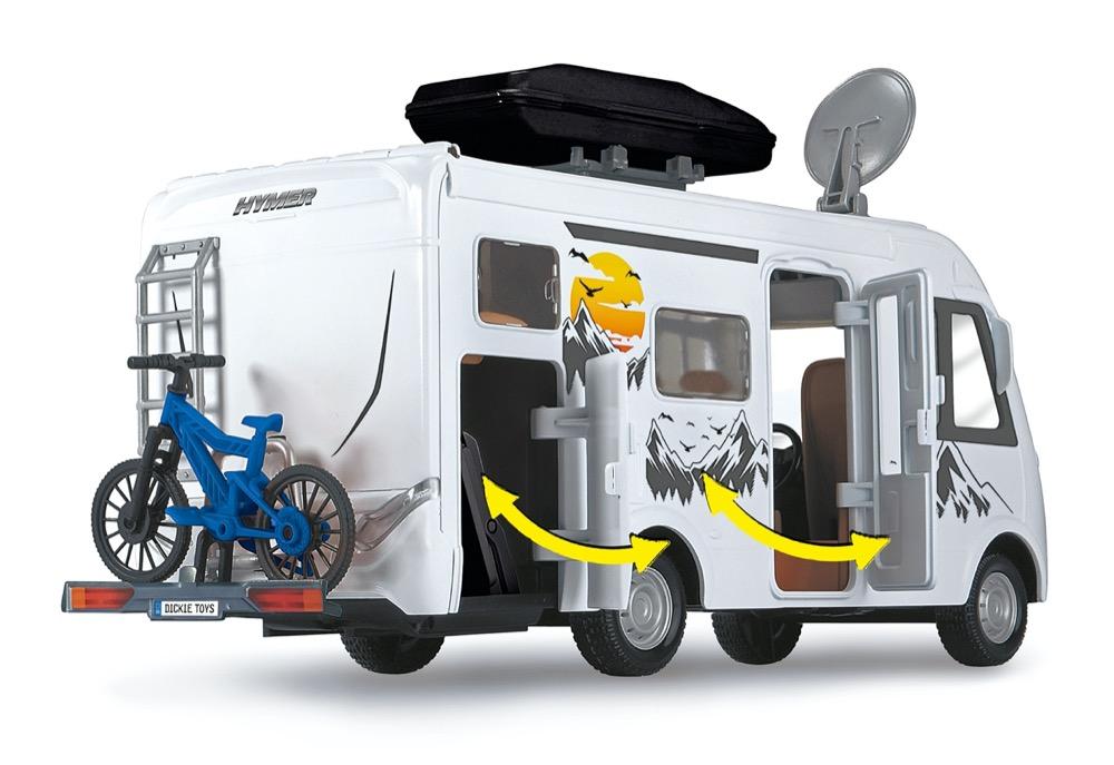 Dickie Spielfahrzeug Wohnmobil Go Real / Urban & Adventure Camper Set 203837021