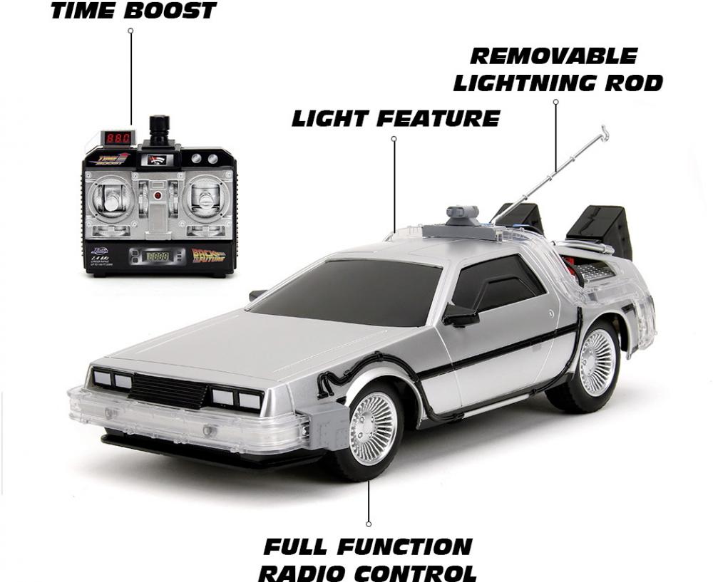 Jada ferngesteuertes Fahrzeug Auto Hollywood Rides Zurück in die Zukunft 1:16 253256004