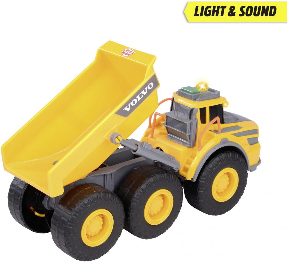 Dickie Spielfahrzeug Baustelle LKW Go Real / Construction Volvo Articulated Hauler 203723007