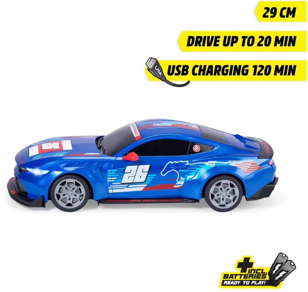 Dickie ferngesteuertes Fahrzeug Auto Go Crazy RC Ford Mustang Customized 201105014