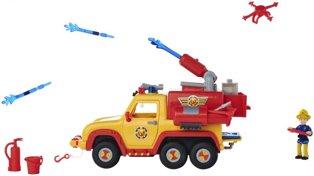 Simba Spielfahrzeug Feuerwehr Feuerwehrmann Sam Feuerwehrauto Venus 2.0 mit Figur 109251094