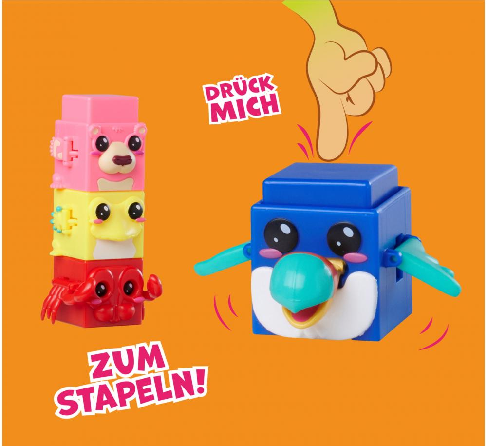 Simba Spielzeug Spielwelt 4er Set Bloxies Serie 2 Spielfigur zufällige Auswahl 105952634