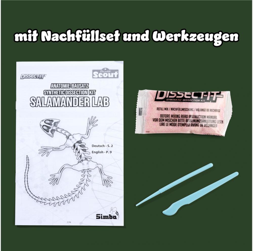 Simba Outdoor Forschen und Entdecken Scout Dissect-It Salamander Schleim-Sezierset 109452704