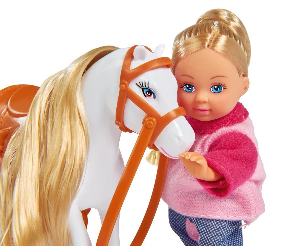Simba Puppe Evi Love Evi Horse Trailer Pferdeanhänger Pony 105737460
