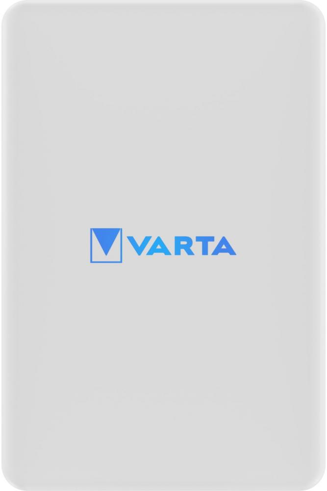 Varta Powerbank mobile Ladestation wireless Mag Pro 5000 mAh Typ C USB OUT weiß