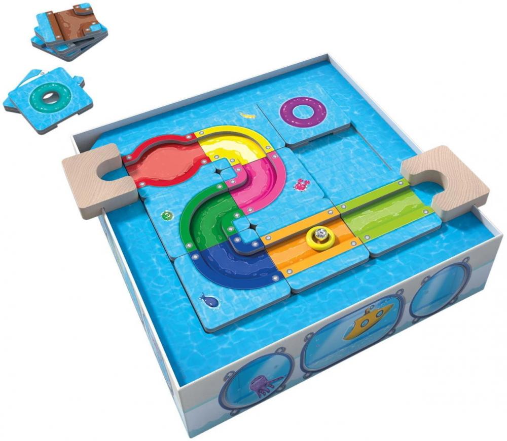 HABA Familienspiel Logikspiele Logic! GAMES Milo's Wasserpark 1306822001