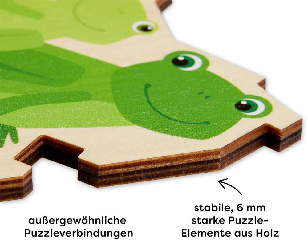 20 Teile HABA Kinder Puzzle 2 in 1 Schmetterling 2010075001