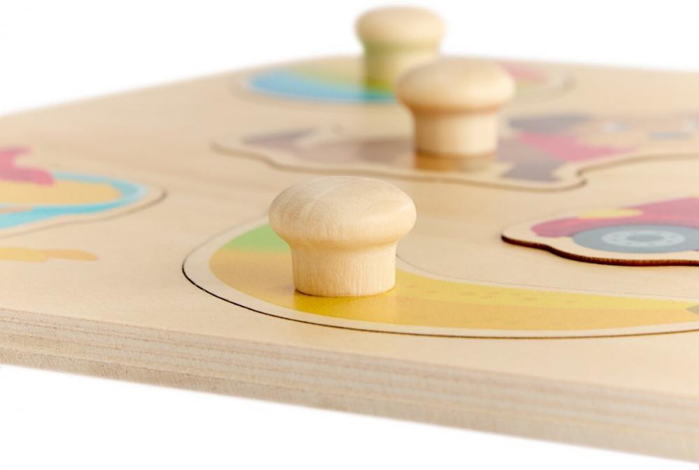 8 Teile HABA Greifpuzzle Erste Wörter 2011813001