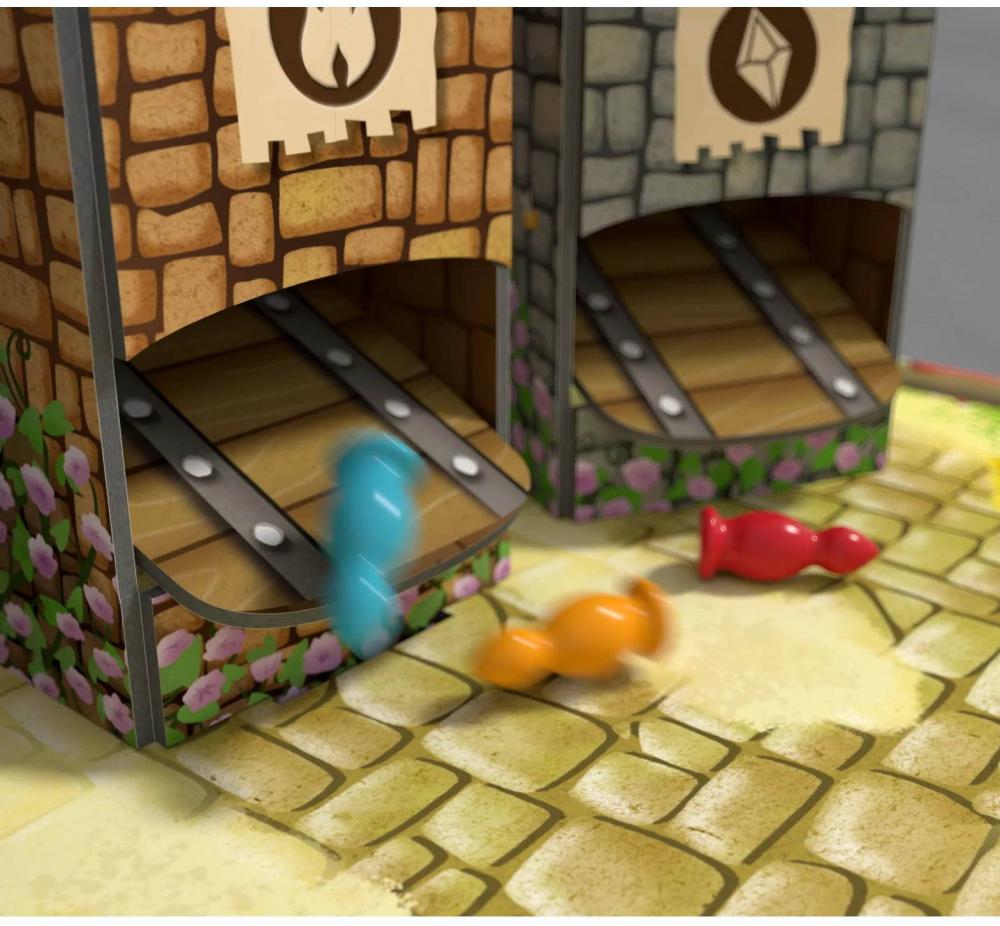 HABA Kinderspiel Sammelspiel Rumpelritter & Das große Drachen-Spektakel 2011721001