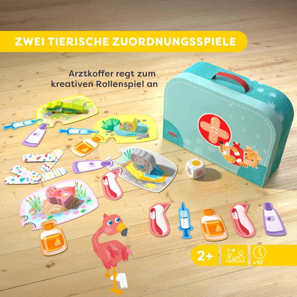 HABA Kinderspiel Aktionsspiel Meine ersten Spiele Wir verarzten Tiere 2011719001