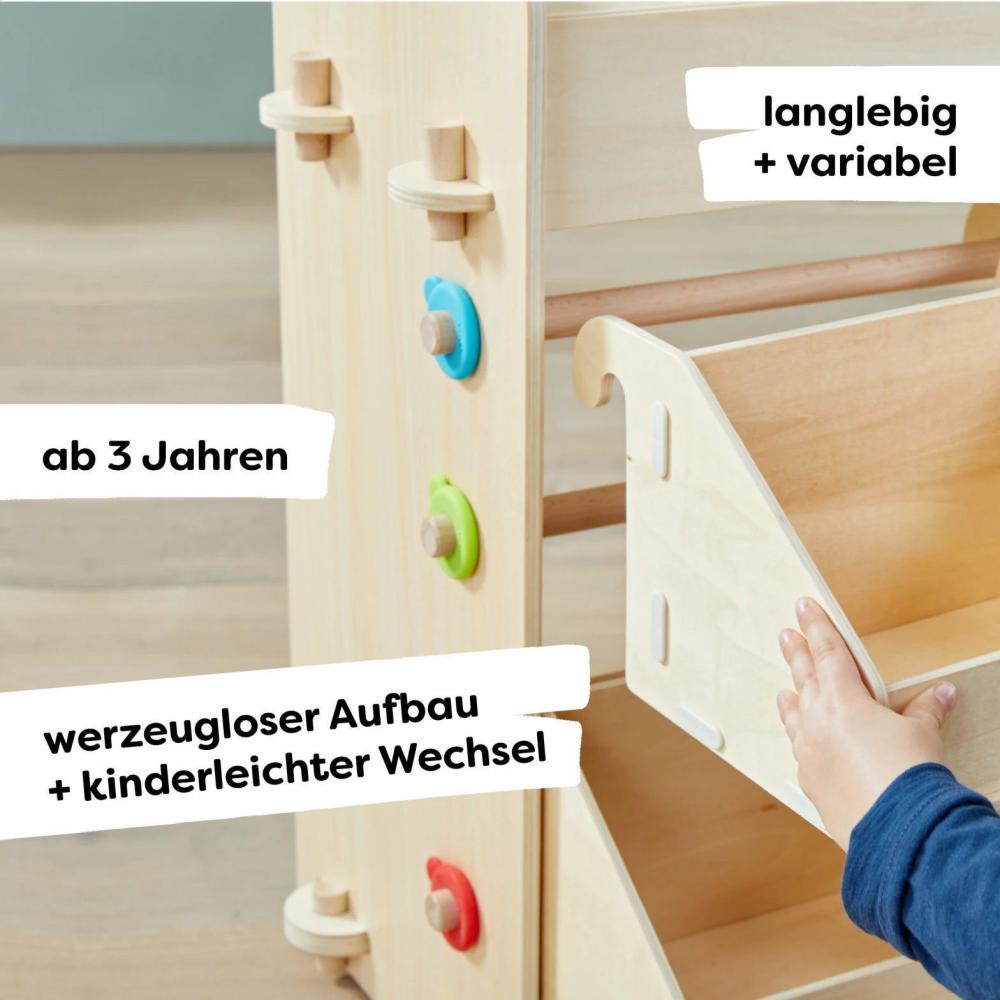 HABA Spielwelt Creative Play 3in1 Spielküche Kaufladen & Werkstatt für Kinder 2011830001