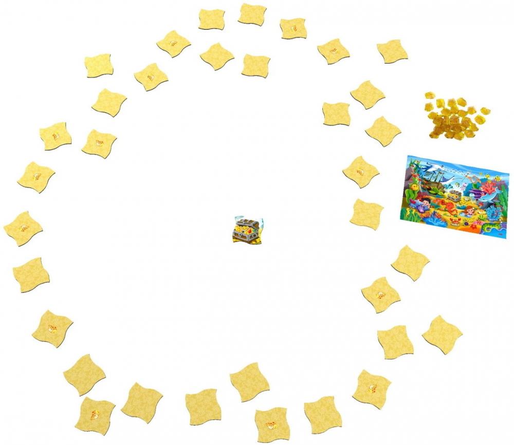 HABA Kinderspiel Suchspiel Game meets Puzzle Schatzsuche im Ozean 2011723001