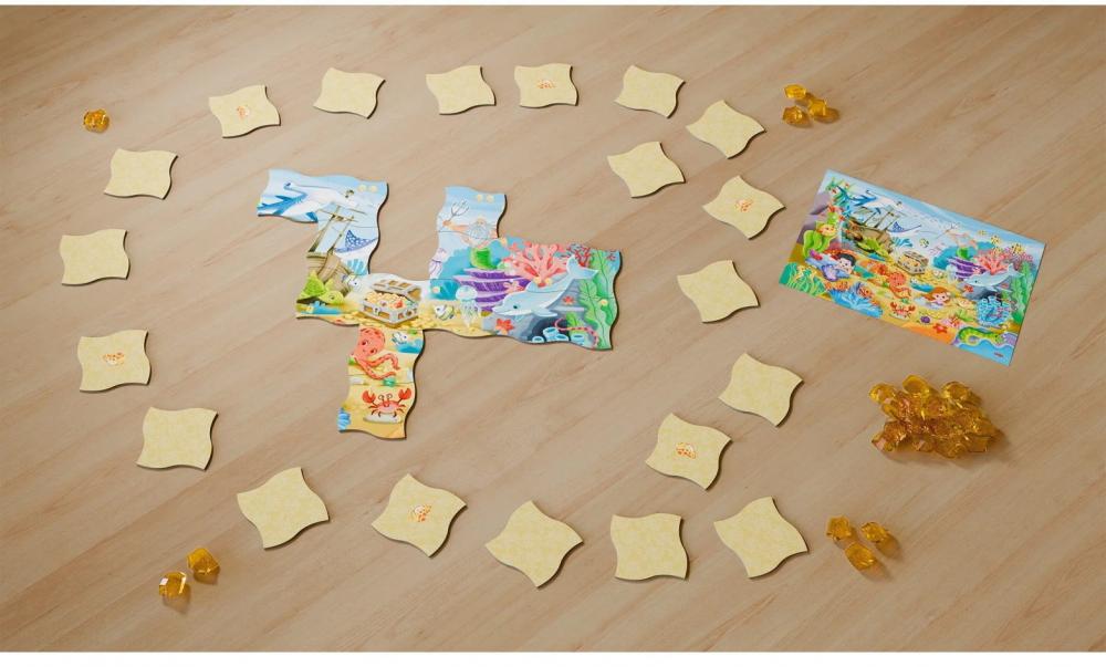 HABA Kinderspiel Suchspiel Game meets Puzzle Schatzsuche im Ozean 2011723001