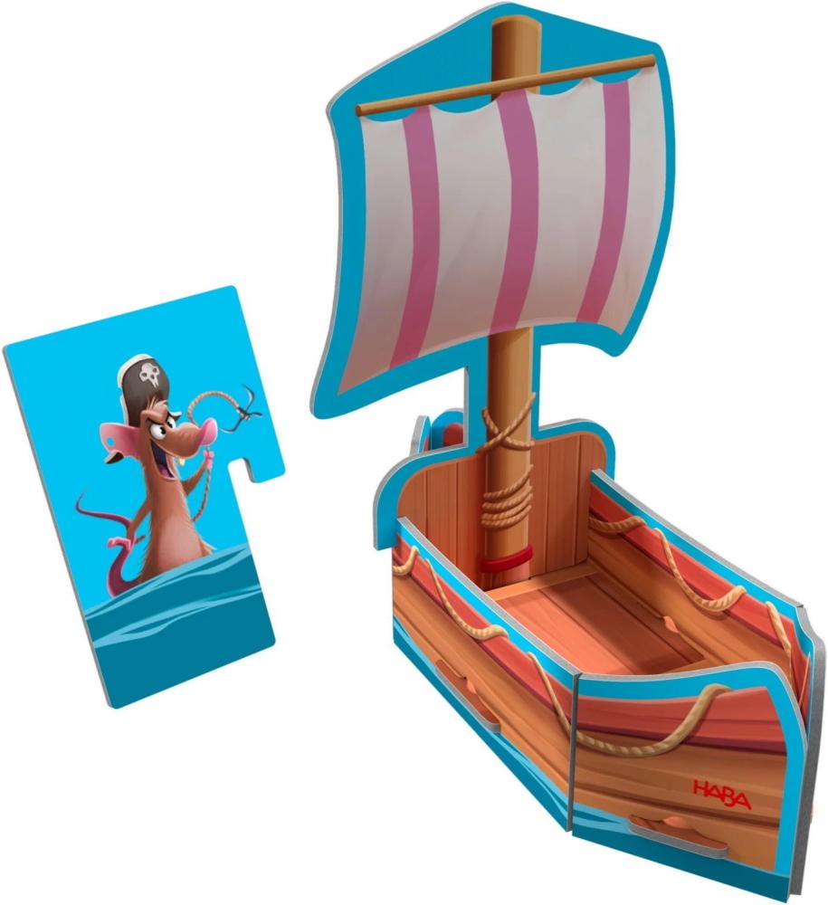 HABA Kinderspiel Wettlaufspiel Schatzkarte Ahoi! 2011824001