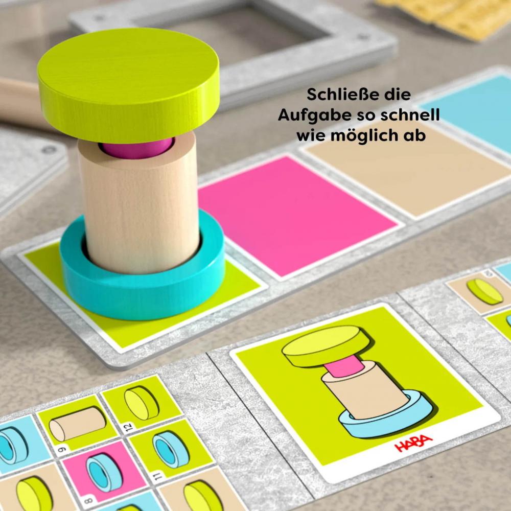 HABA Familienspiel Wettlaufspiel Fast Factory 2011822001