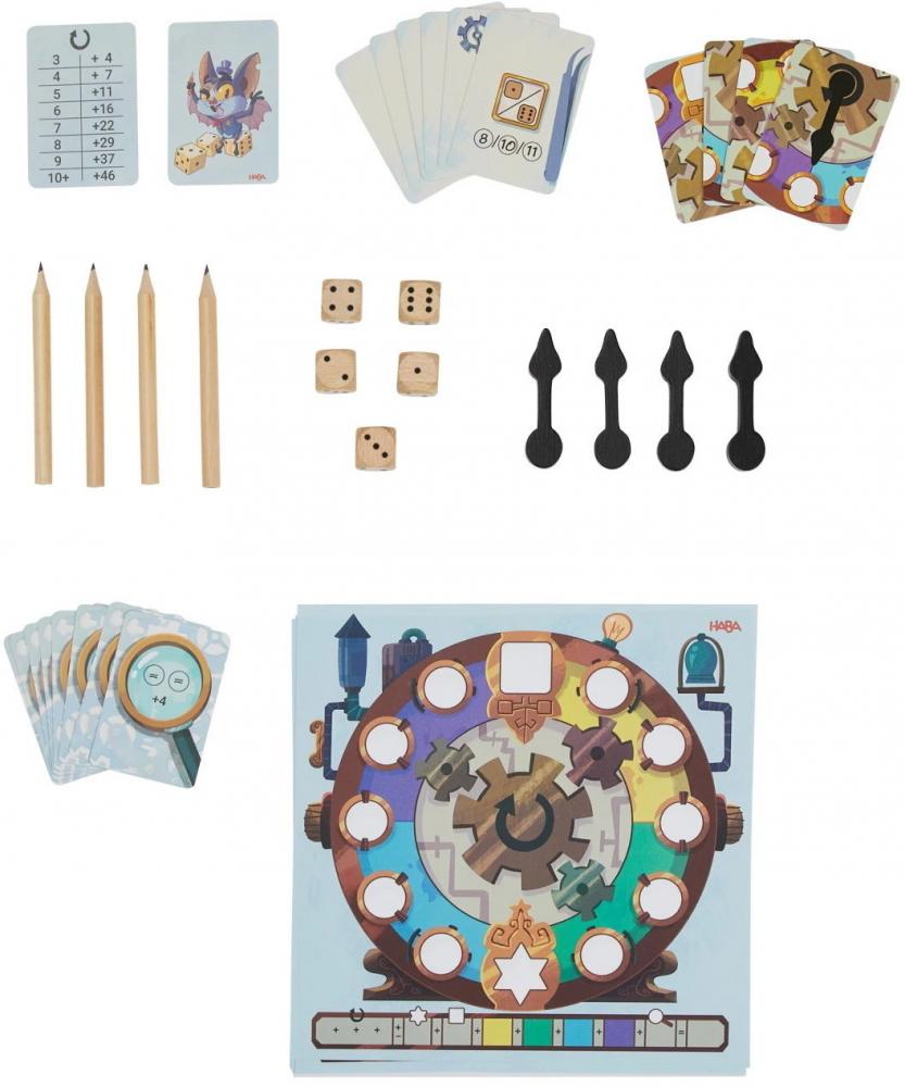 HABA Familienspiel Würfelspiel Jetzt schlägt’s 18! 2011826001