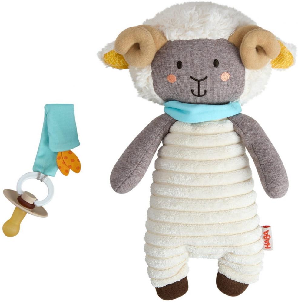 HABA Babywelt Schnullerkette Schnullertier Widder Wollbert 2011912001