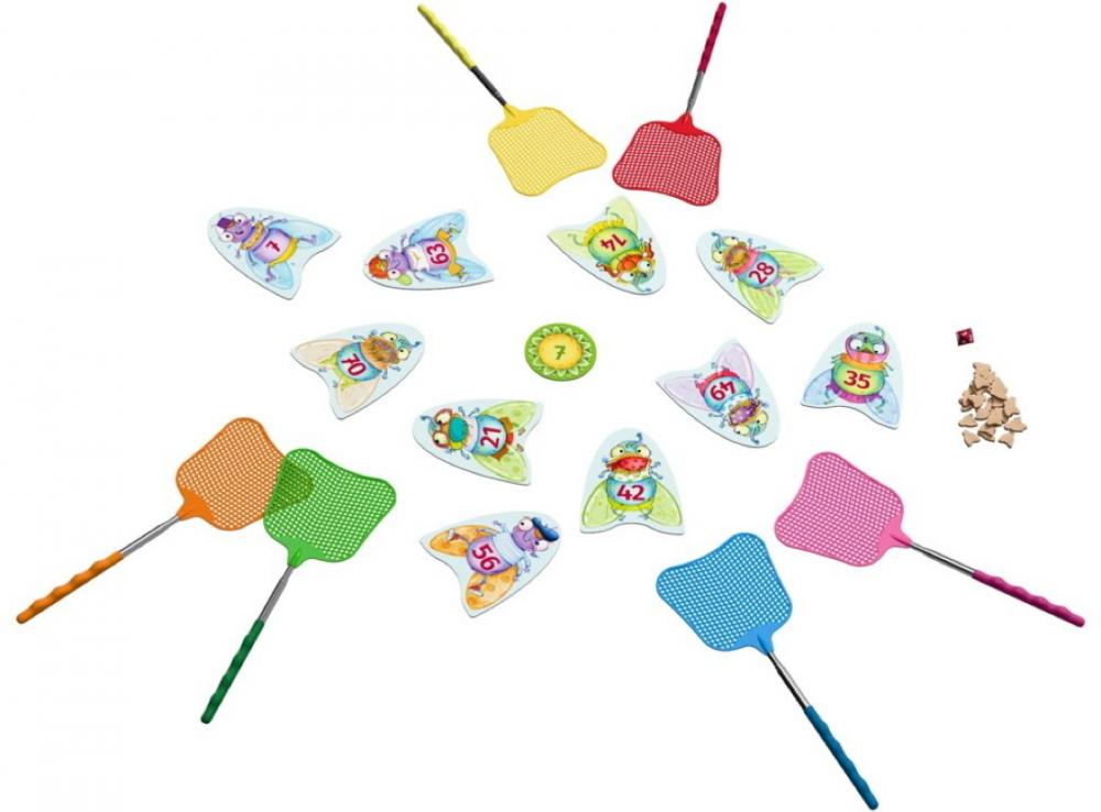 HABA Kinderspiel Lernspiel 3 x 4 = Klatsch Rechenspiel Mathematik-Spiel 2012173001