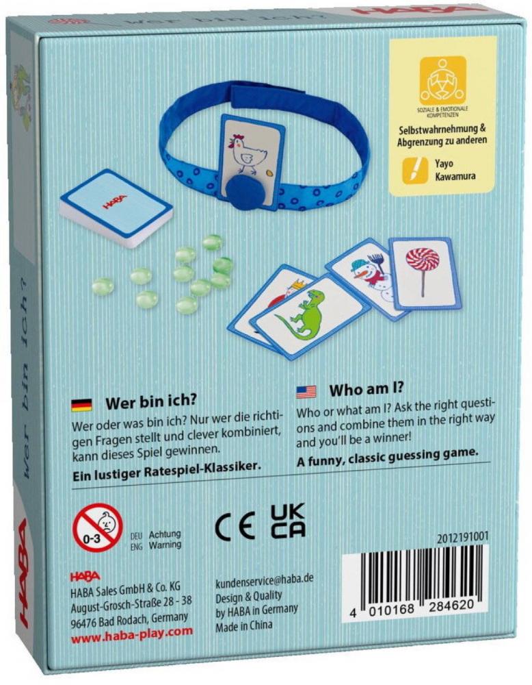 HABA Mitbringspiel Rätselspiel Wer bin ich? 2012191001