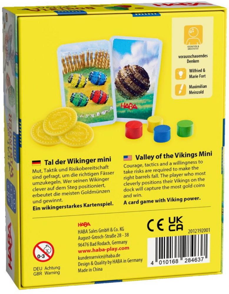 HABA Mitbringspiel Strategiespiel Tal der Wikinger mini 2012192001