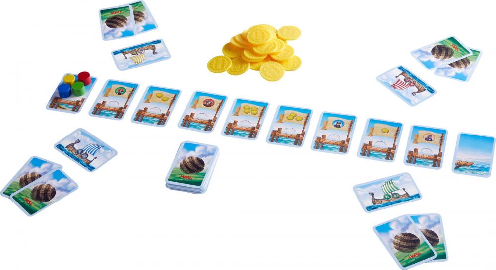 HABA Mitbringspiel Strategiespiel Tal der Wikinger mini 2012192001
