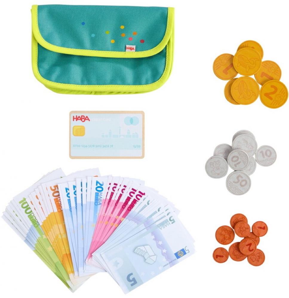 HABA Spielwelt Spielgeld Creative Play Spielgeld Scheine und Münzen 2012308001